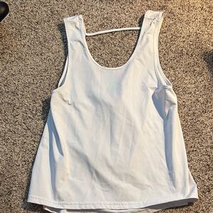 White Sleeveless Women's Top